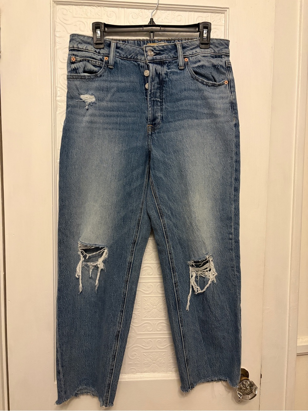 Maurice’s - Distressed High Rise - size 12 R
